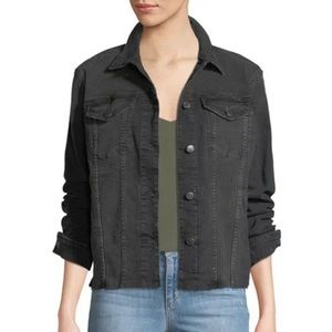 Joes Jeans Raw Hem Gray Jacket